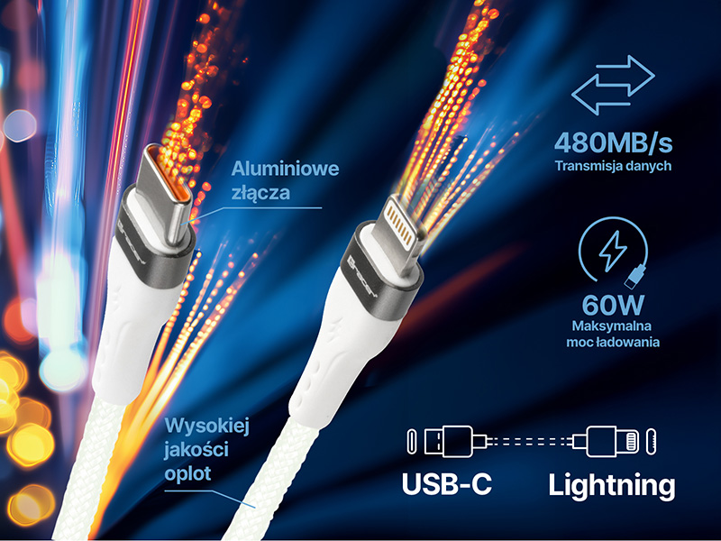 TRACER Typ C - Lightning 1m WH Cable